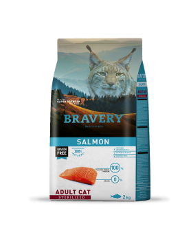 Bravery Salmon Adult Cat...