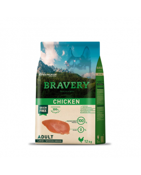 Bravery Chicken Adult 12kg